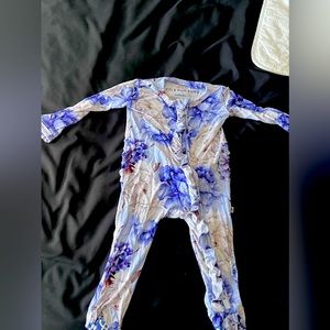 Little bum bums bamboo footie 3-6 months